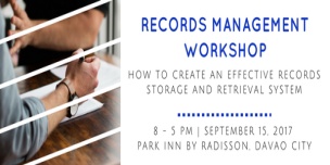 Records Management Workshop: How to Create an Effective Records Storage