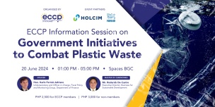 ECCP Information Session on Government Initiatives to Combat Plastic Waste