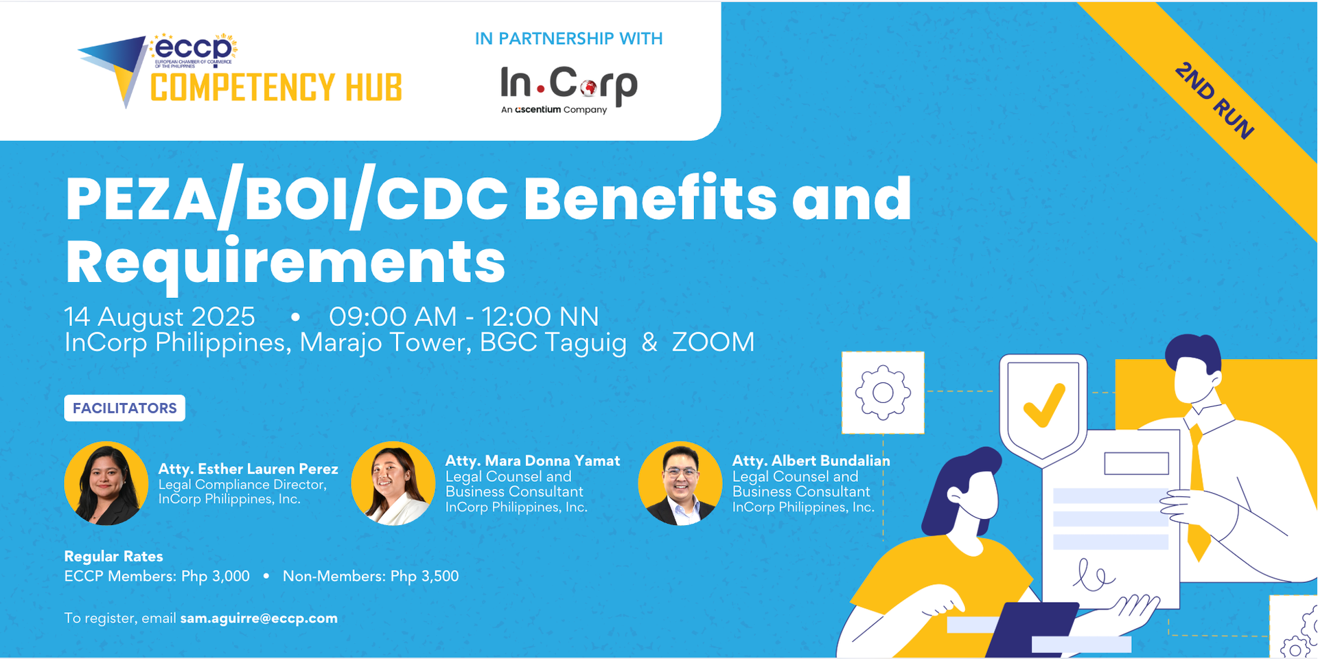 PEZA/BOI/CDC Benefits and Requirements